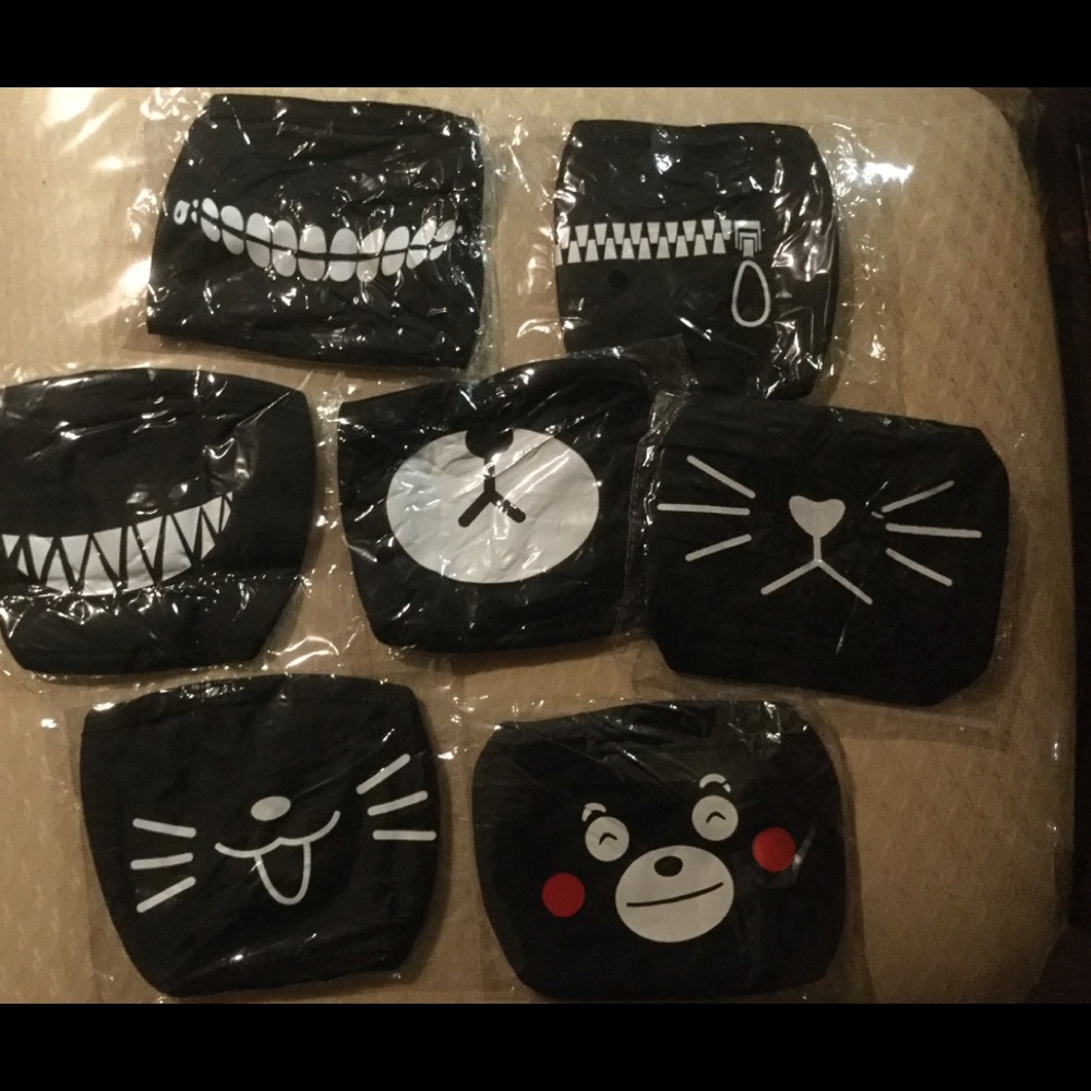 4 Reusable Face Masks